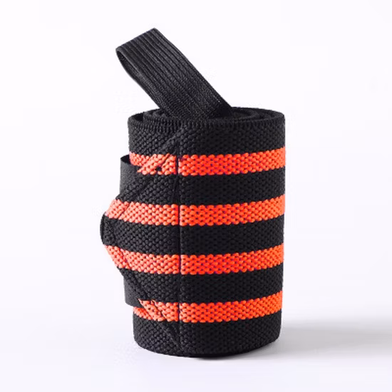 Polyester-Latex-Baumwolle, elastisch, verstellbar, Handgelenkstütze, Wirst-Unterstützung, Verstauchungsprävention, Kompressionsbandage, Sport, Gewichtheben, Handgelenkwickel, Fitness